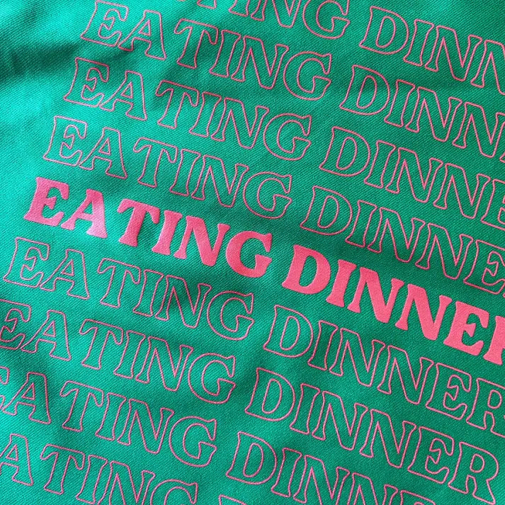 Eating Dinner Tote - PABOOM