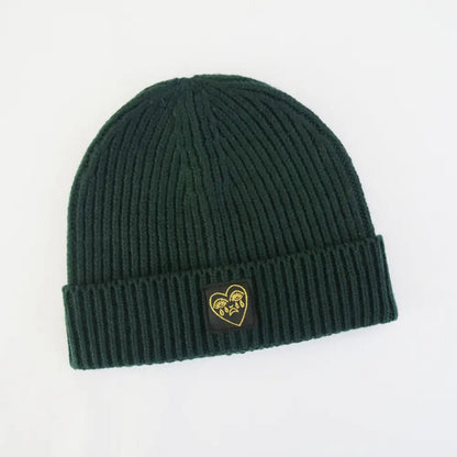 Crying Heart Ribbed Beanie - PABOOM