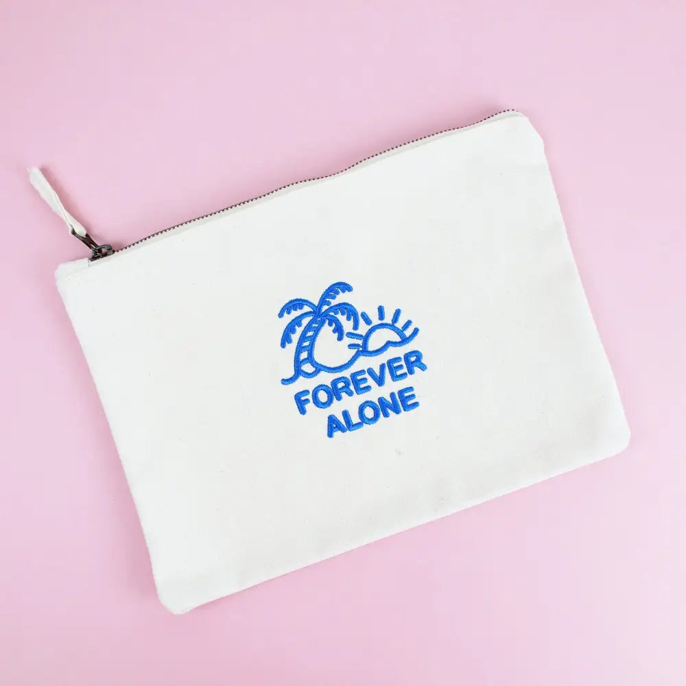 Forever Alone Zip Pouch - PABOOM