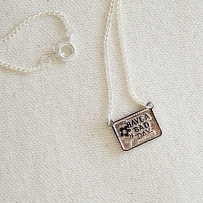 Have A Bad Day Mini Charm Necklace - PABOOM