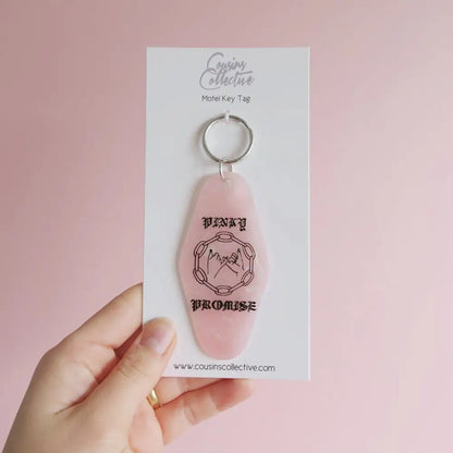 Pinky Promise Motel Keytag - PABOOM