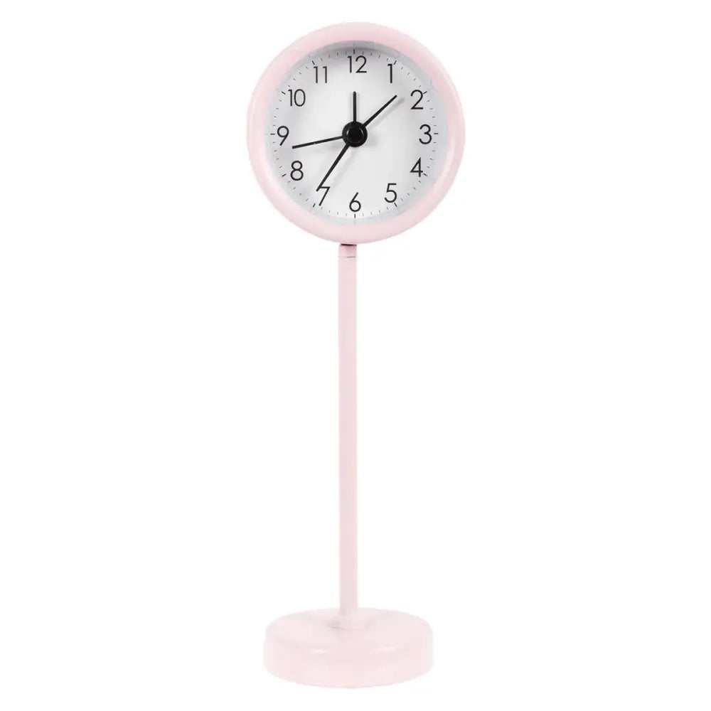 CTG Brands - Alarm Clock On Stand Pink