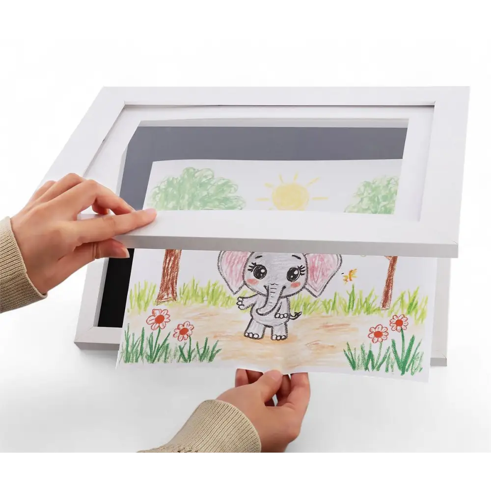 CTG Brands - Artwork Display Frame White 8.5x11’’