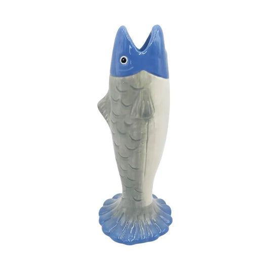 CTG Brands - Ceramic Standing Fish Vase