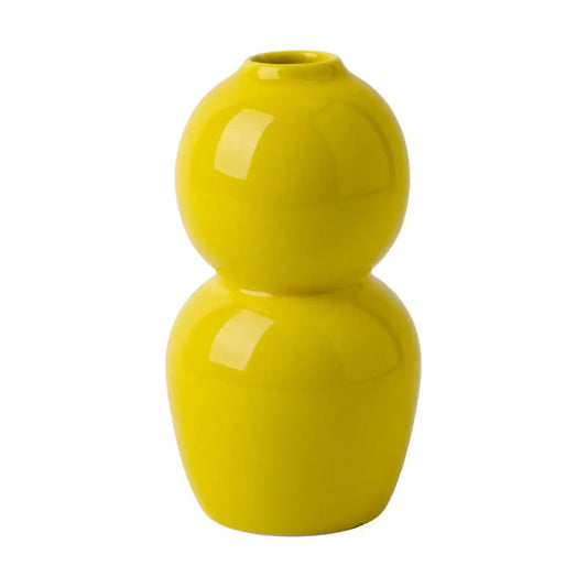 CTG Brands - Double Bubble Vase Yellow