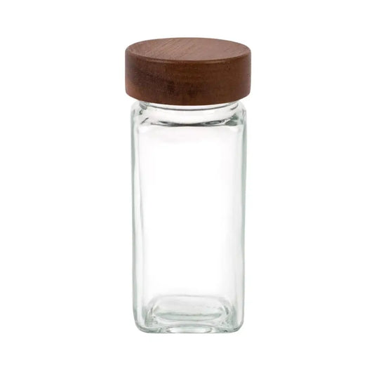 CTG Brands - Glass Spice Shaker W/Acacia Lid 120ml.