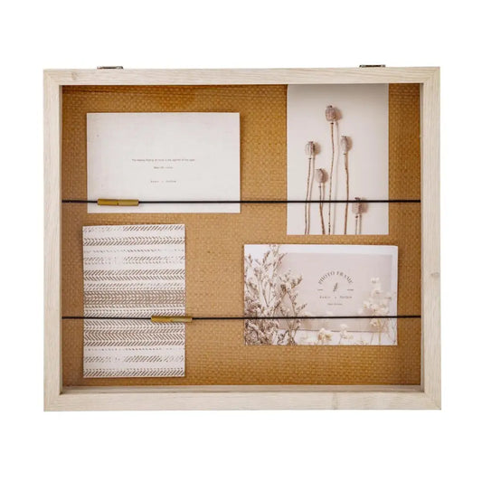 CTG Brands - Lena Shadow Box MDF Collage Frame 12.4x14’’