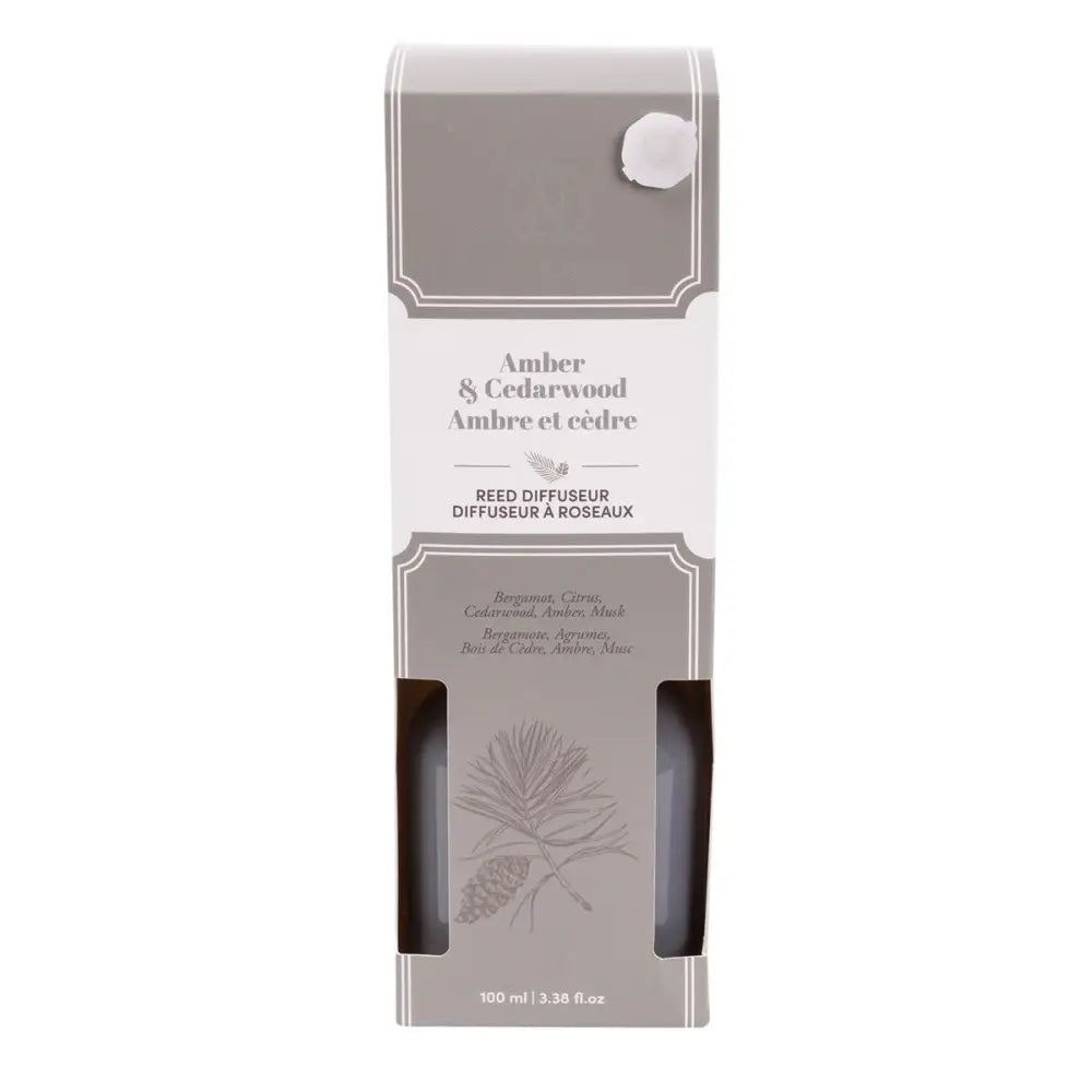 CTG Brands - Reed Diffuser 100ml. Amber & Cedarwood