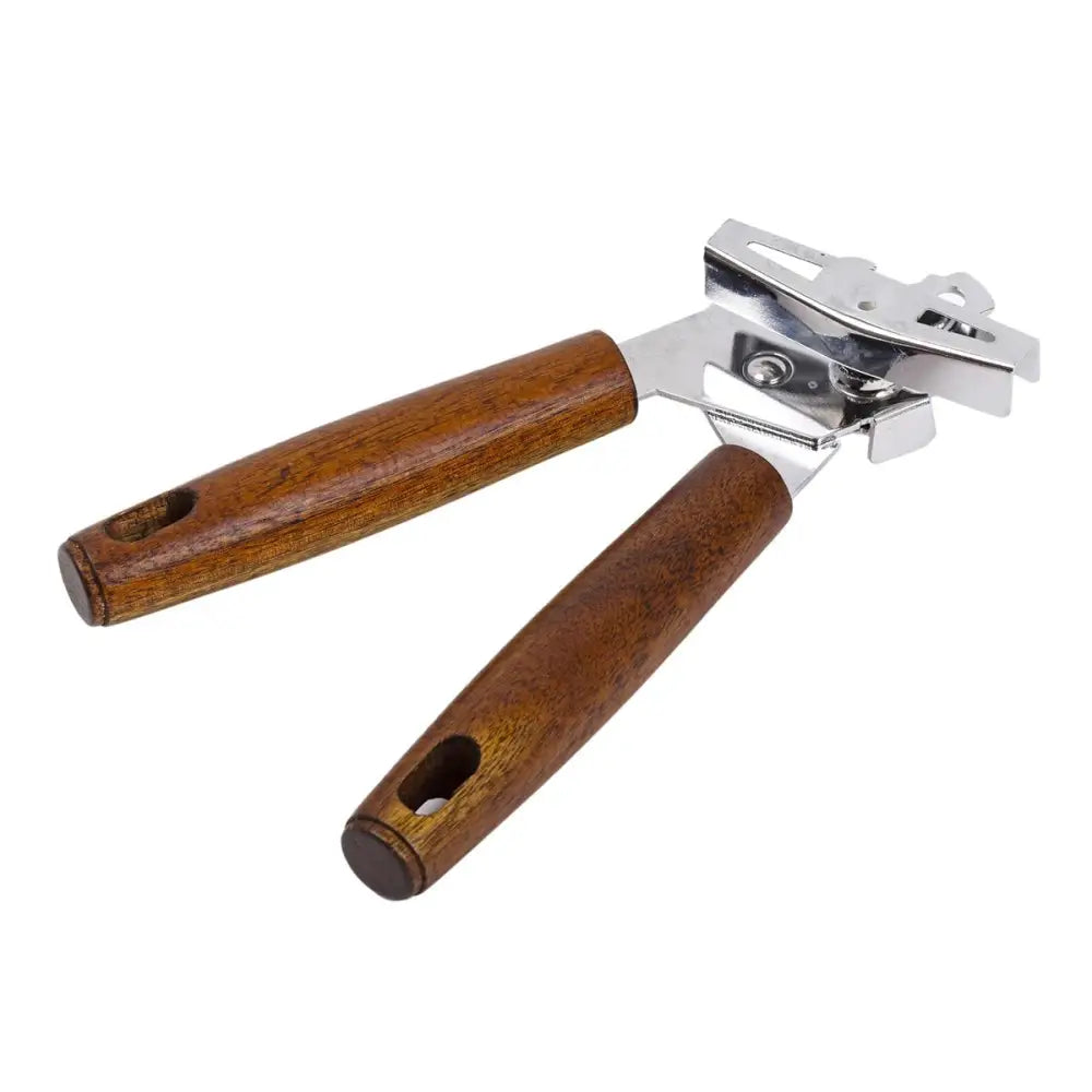 CTG Brands - S.S. Can Opener w/ Acacia Wood Handle
