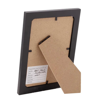 CTG Brands - Scalloped Edge Photo Frame MDF Black 4x6”