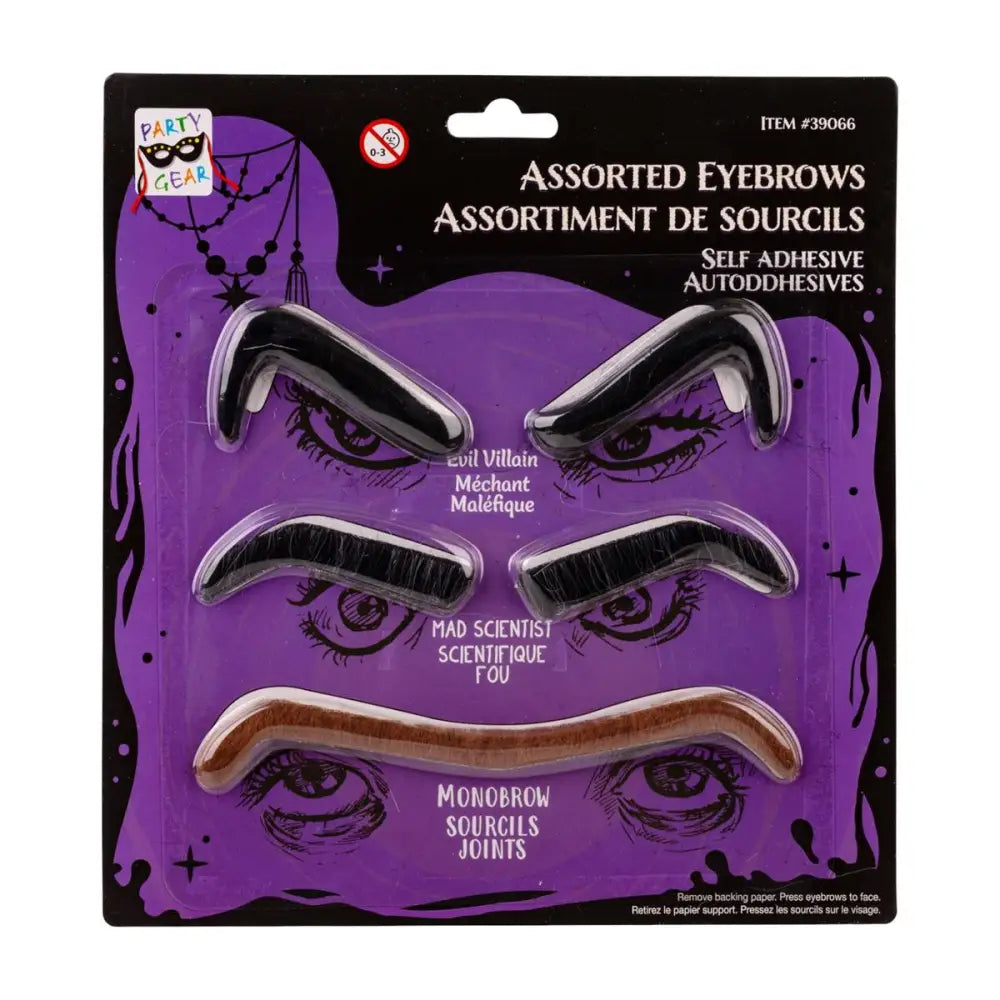 CTG Brands - Self Adhesive Eyebrows S/6