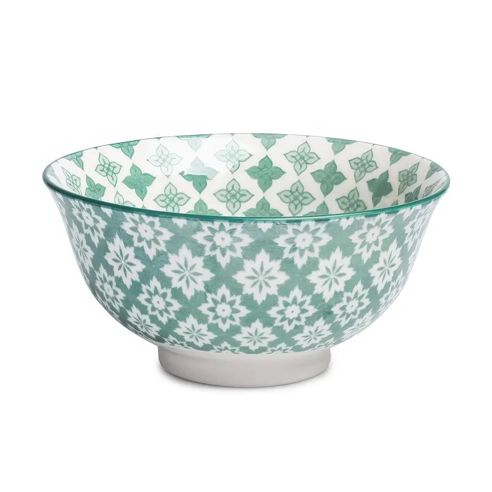 Clover Green Stoneware Bowl - 6”