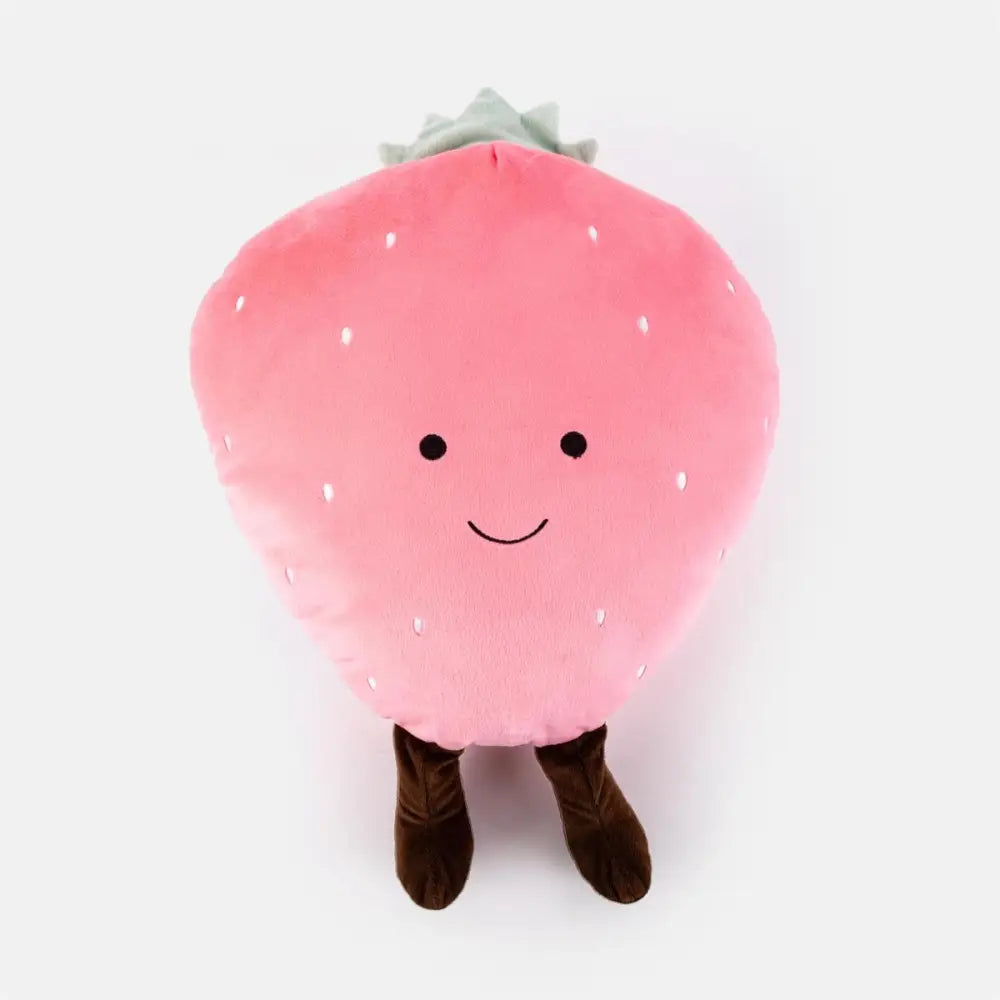 CTG Brands - Strawberry Plush Cushion 13.4x13”