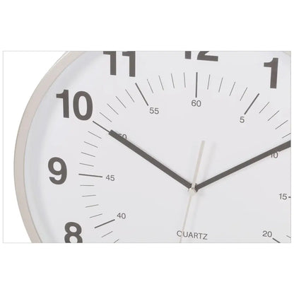 CTG Brands - Synchro Silent Clock Silver 12’’
