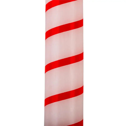CTG Brands - Taper Candle Red & White Striped S/2 9.75’’