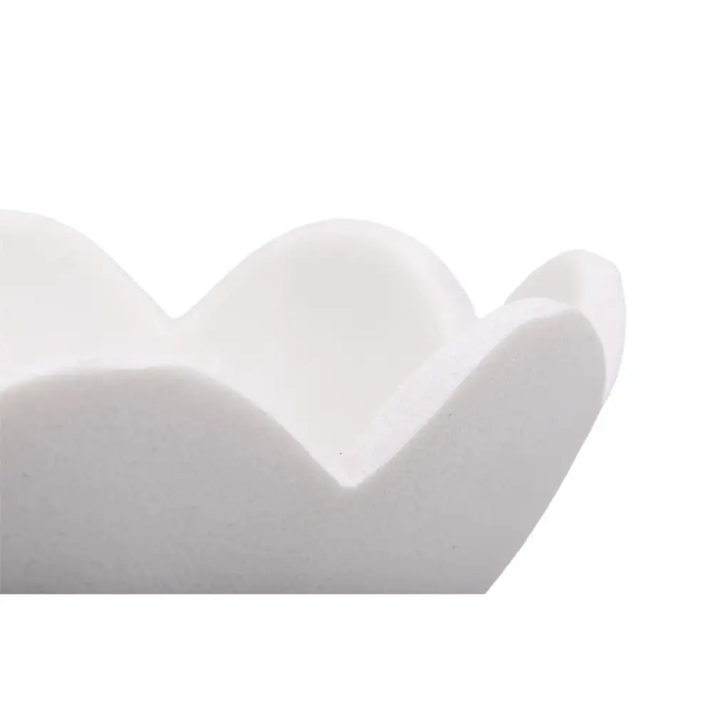 CTG Brands - White Bowl with Scalloped Edge