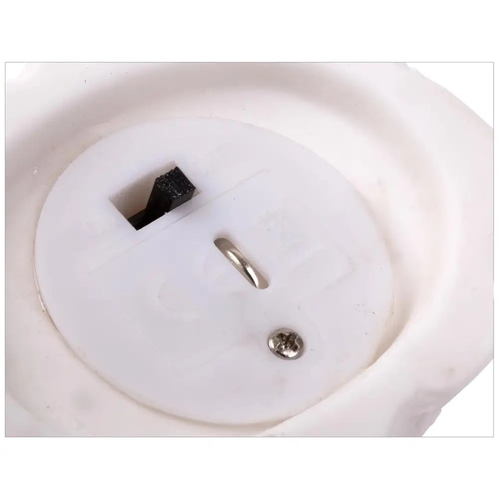 CTG Brands - White Ceramic Xmas Tree W LED Light