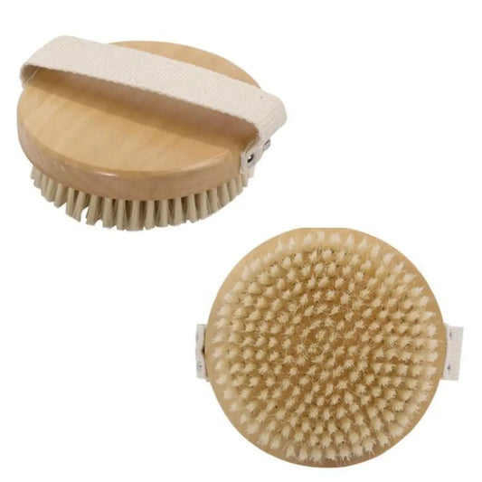 CTG Brands - Wooden Dry Brush Exfoliator