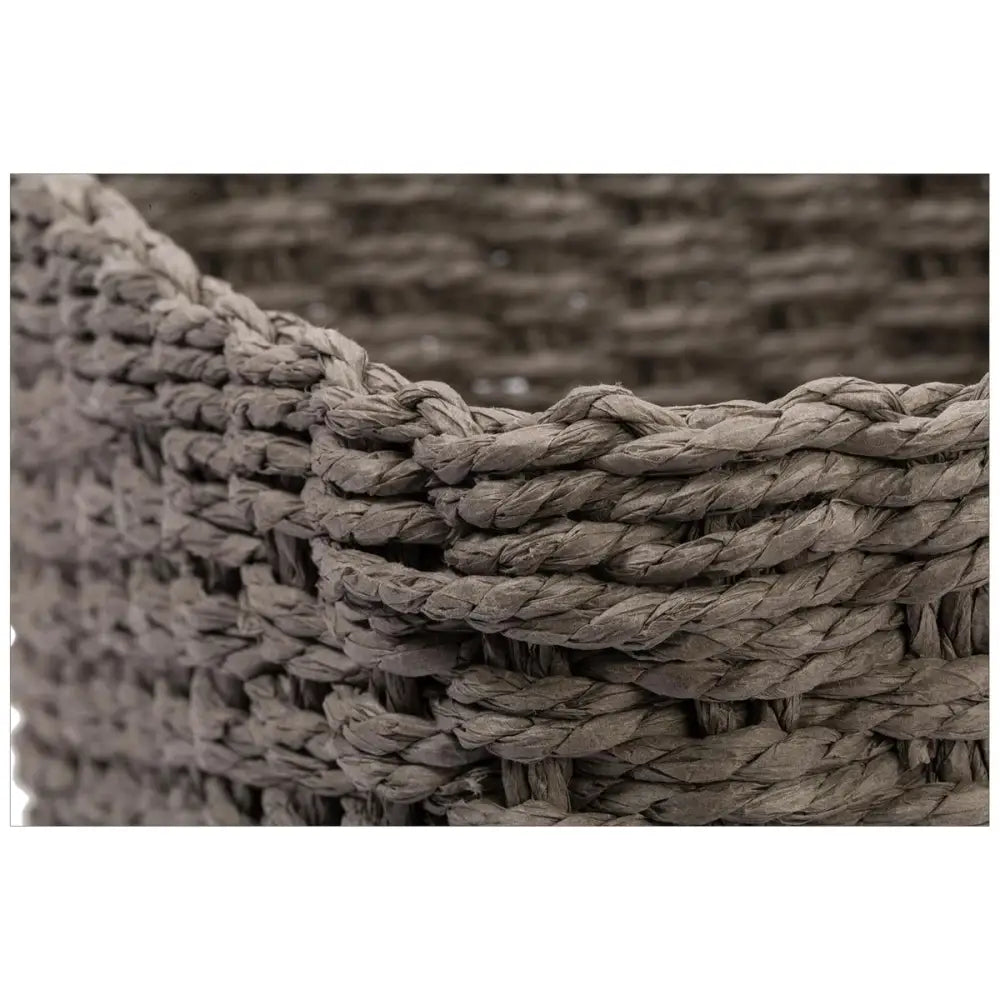 CTG Brands - Woven Storage Box Set Grey