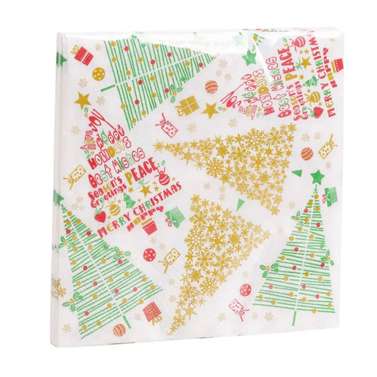 CTG Brands - Xmas Napkin S/20 Trees