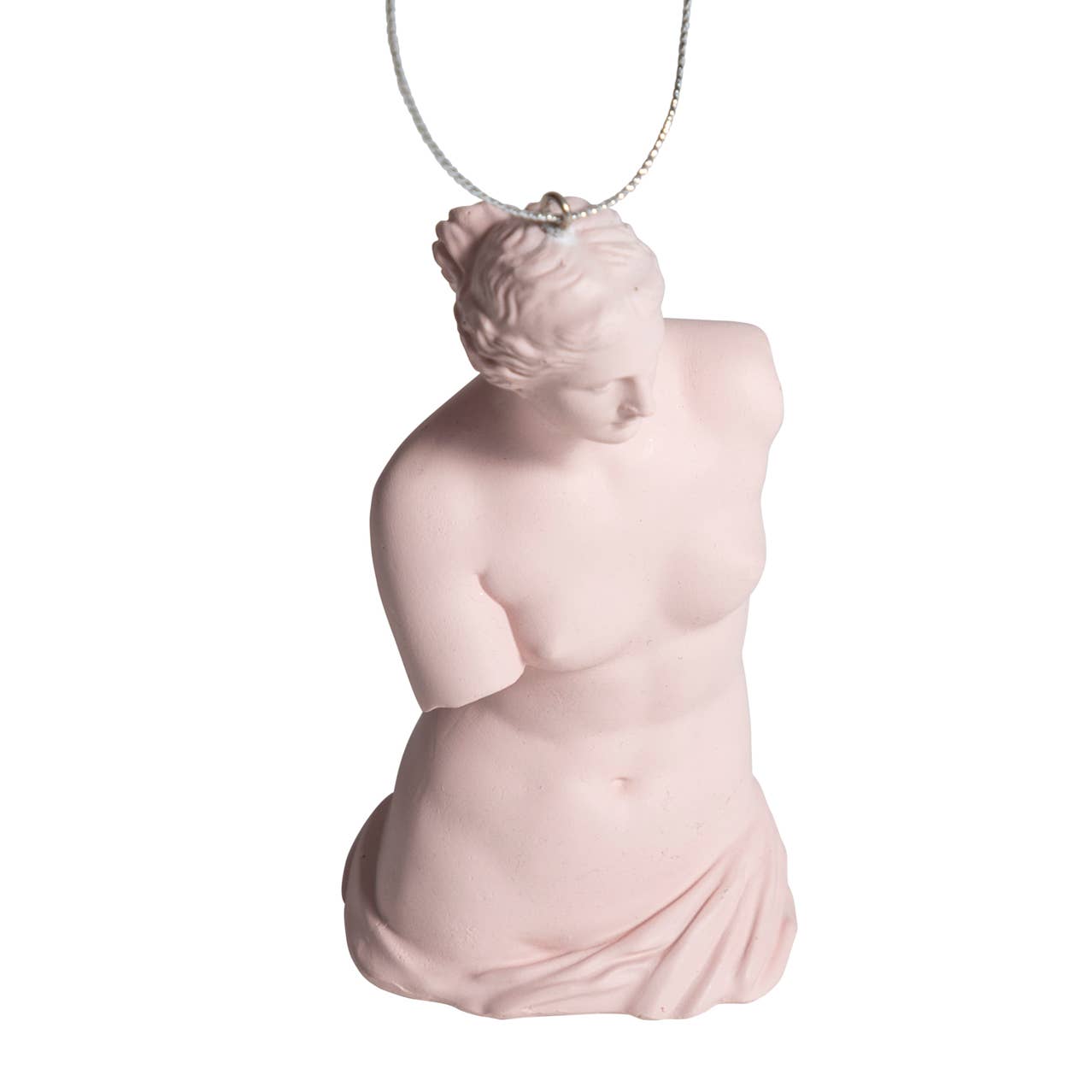 Pink Venus De Milo Ornament 5”H