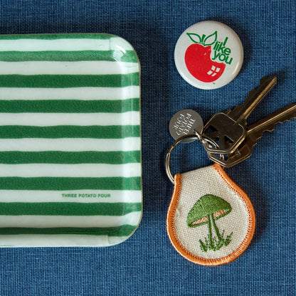 Patch Keychain Mushroom