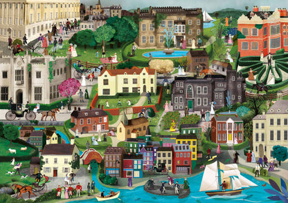 The World of Jane Austen 1000 Piece Puzzle