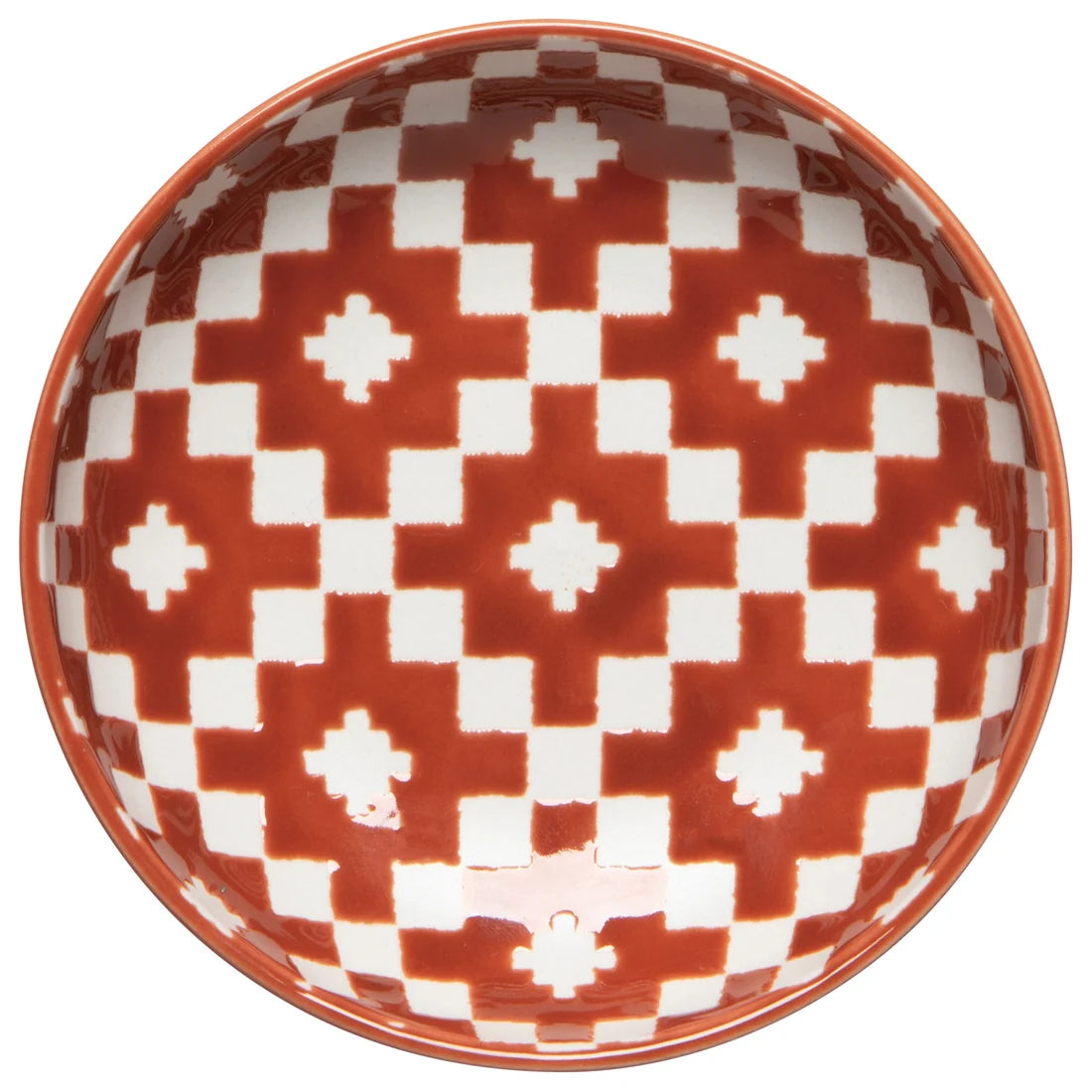 Barro dipping dish shown individually from the side, displaying the rust-toned rim - PABOOM