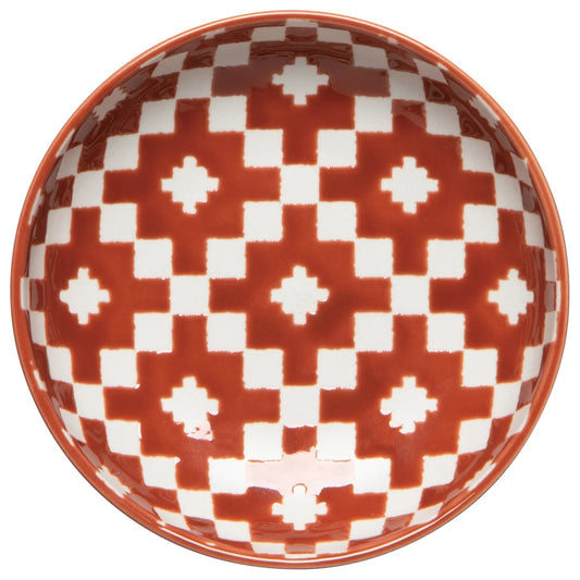 Barro dipping dish shown individually from the side, displaying the rust-toned rim - PABOOM