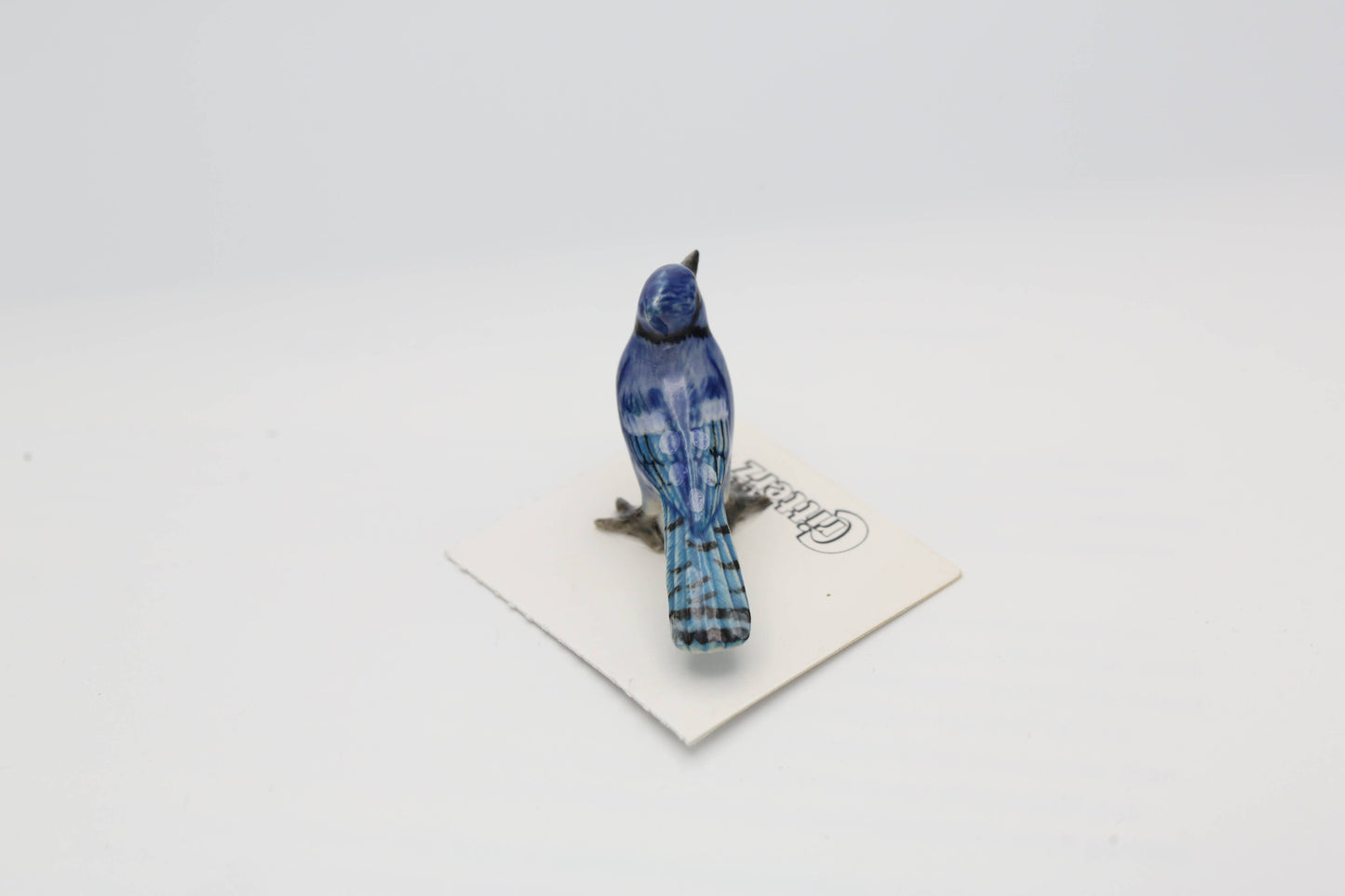 Mischief Bluejay Porcelain Miniature