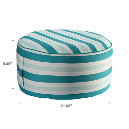 Outdoor Inflatable Pouf - Green