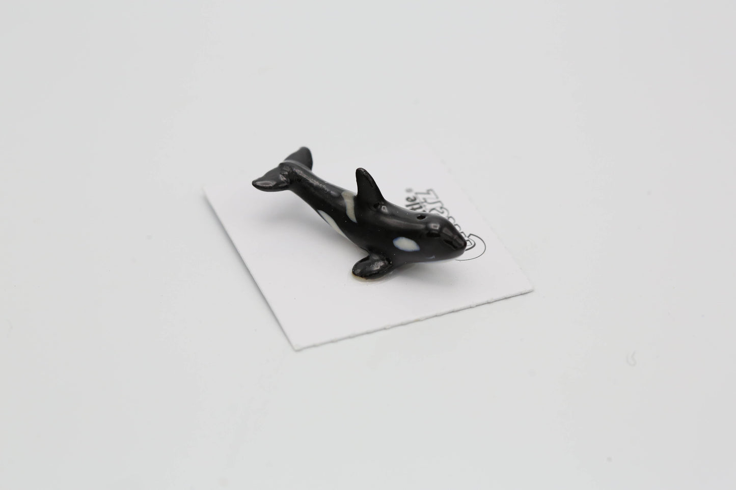 Seawolf Orca Decorative Figurine - Porcelain Miniature