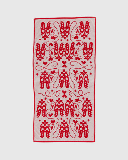 BAGGU Organic Cotton Bath Towel - Cowgirl