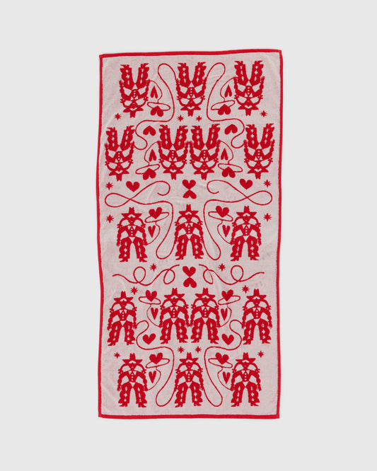 BAGGU Organic Cotton Bath Towel - Cowgirl