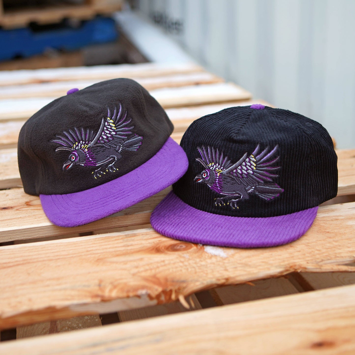 Raven Corduroy Hat