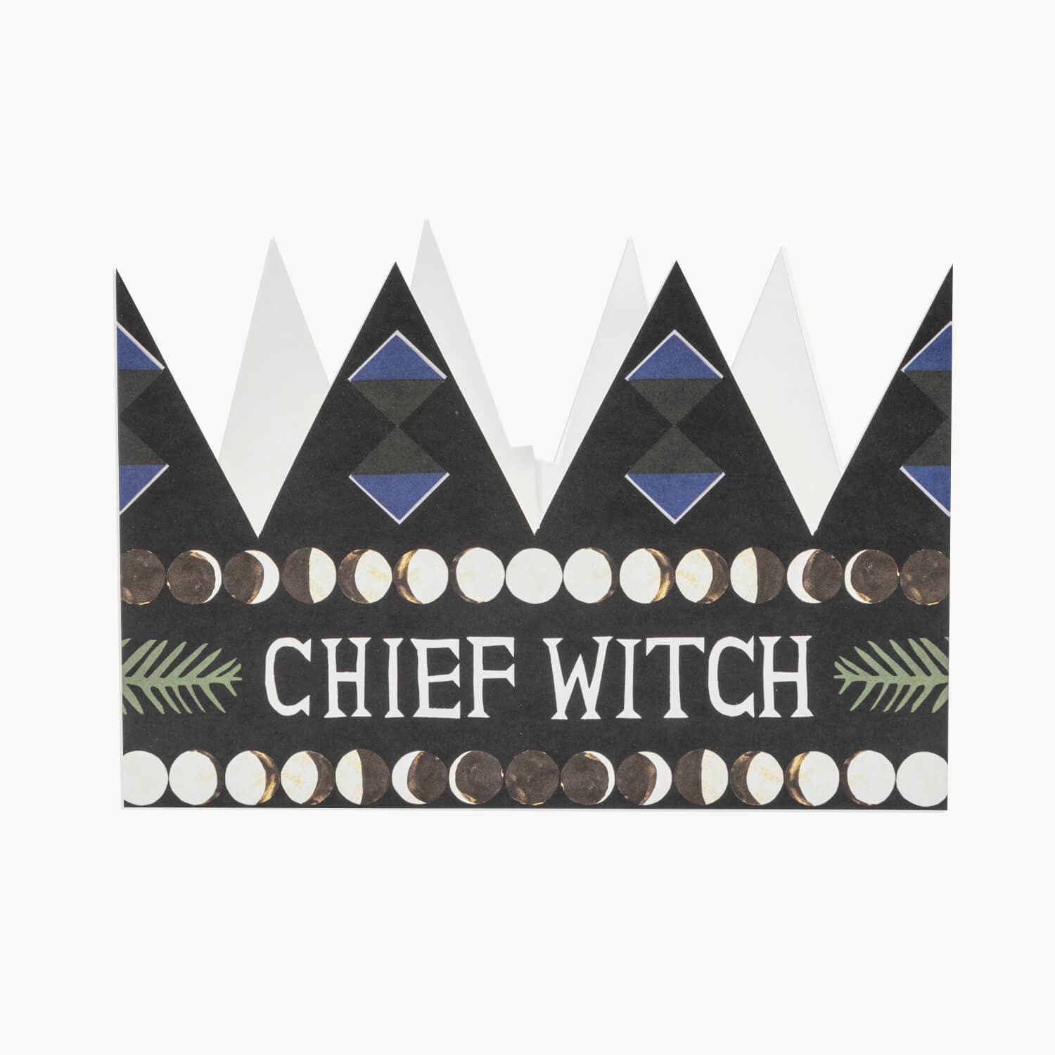 Chief Witch Party Hat shown at an angle