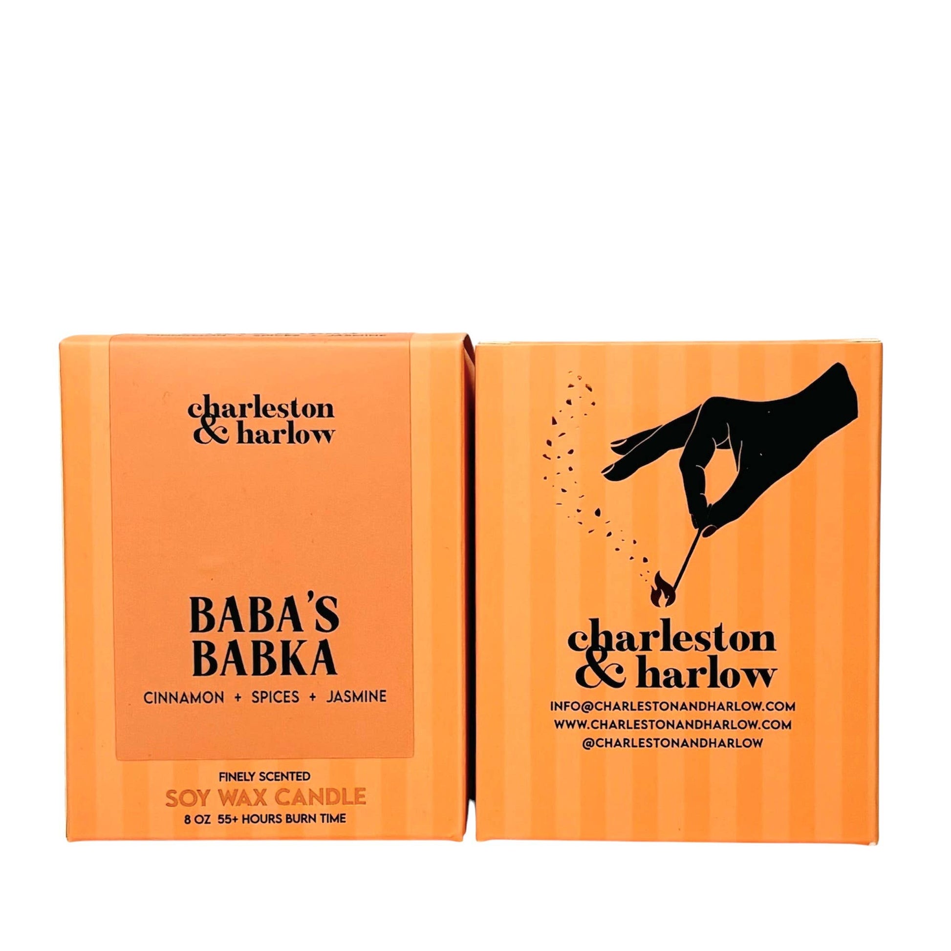 Charleston & Harlow Baba's Babka label close-up