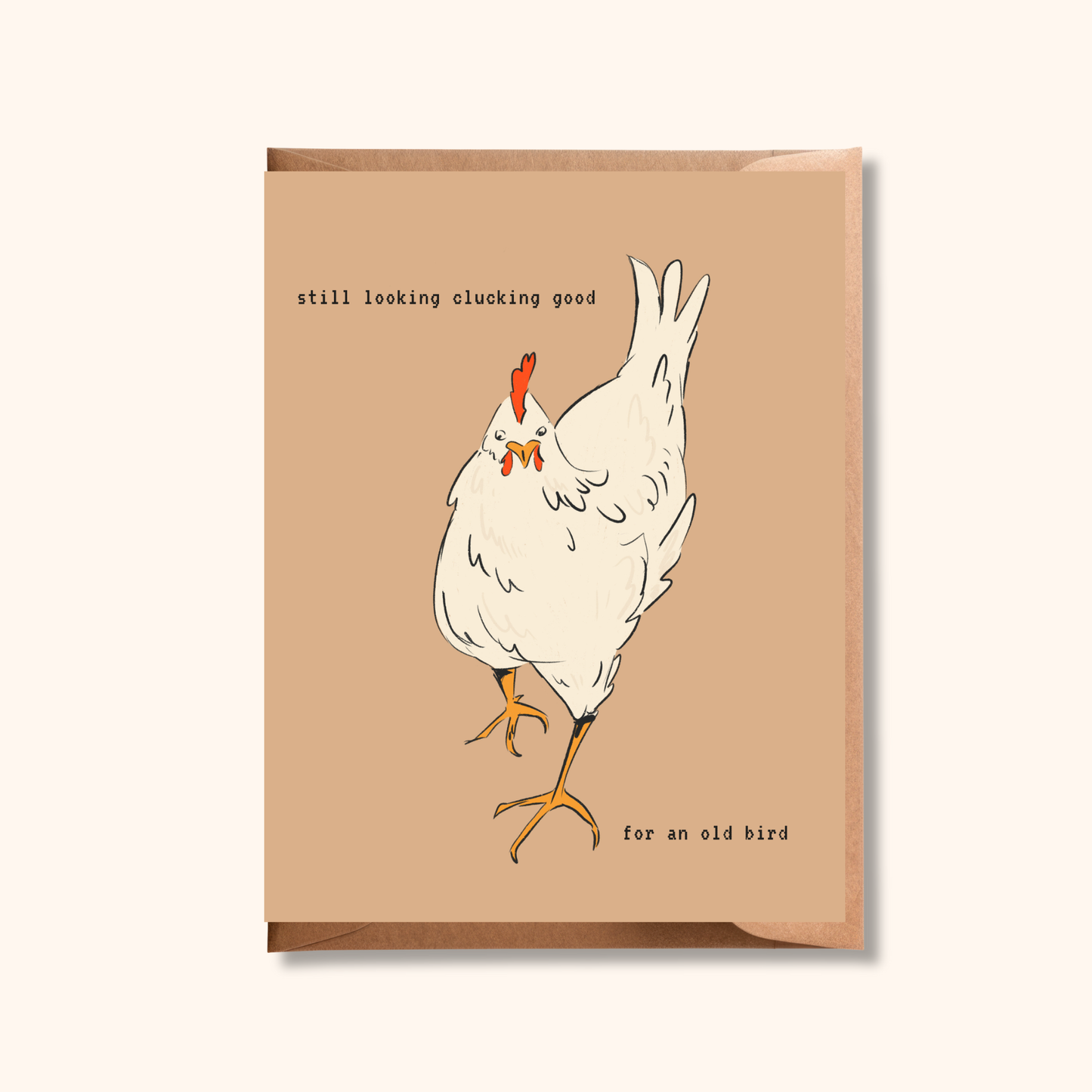 Chicken Pun Birthday Card