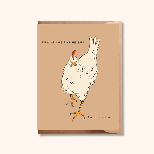 Chicken Pun Birthday Card