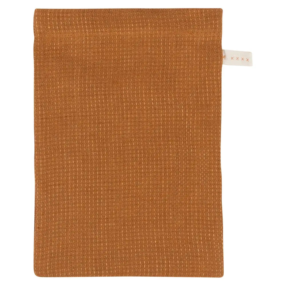 Amber + Natural Linen Bath Mitts - PABOOM