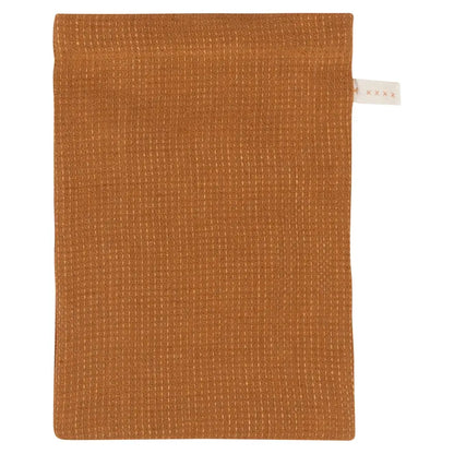 Amber + Natural Linen Bath Mitts - PABOOM