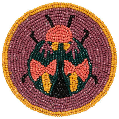 Danica - Amulet Bug Beaded Coasters Set of 4