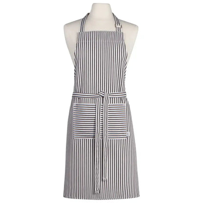 Danica - Apron Basic Narrow Stripe Black