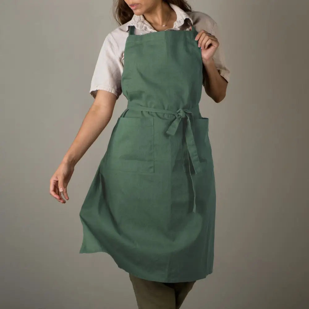 Danica - Apron Stonewash Jade