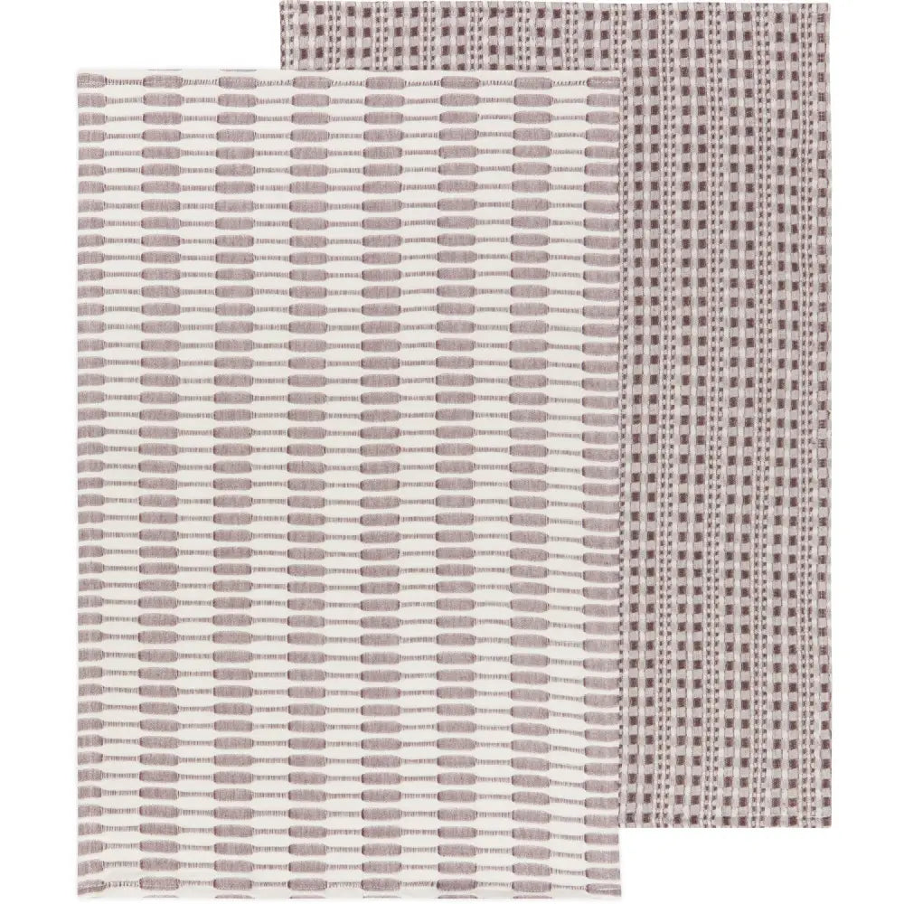 Danica - Ash Plum Abode Dishtowels S/2