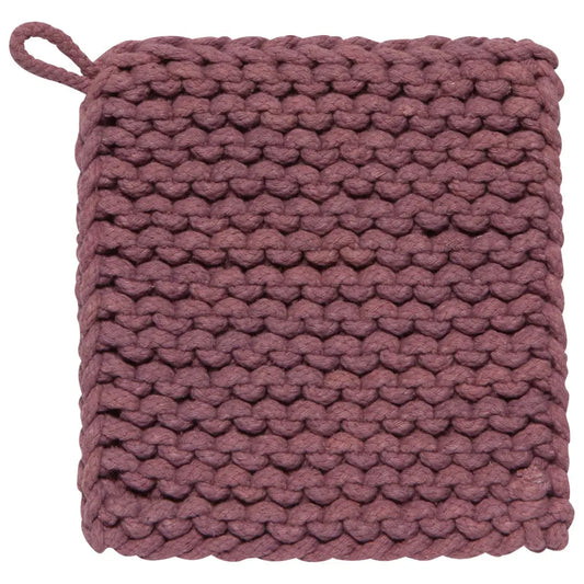 Danica - Ash Plum Knit Potholder
