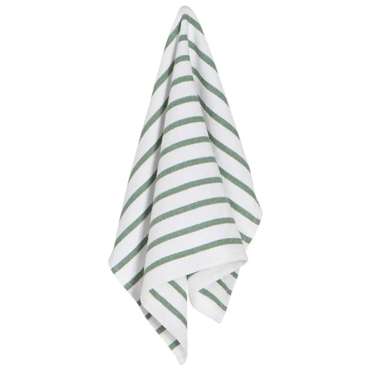 Basketweave Dishtowel Elm Green - PABOOM