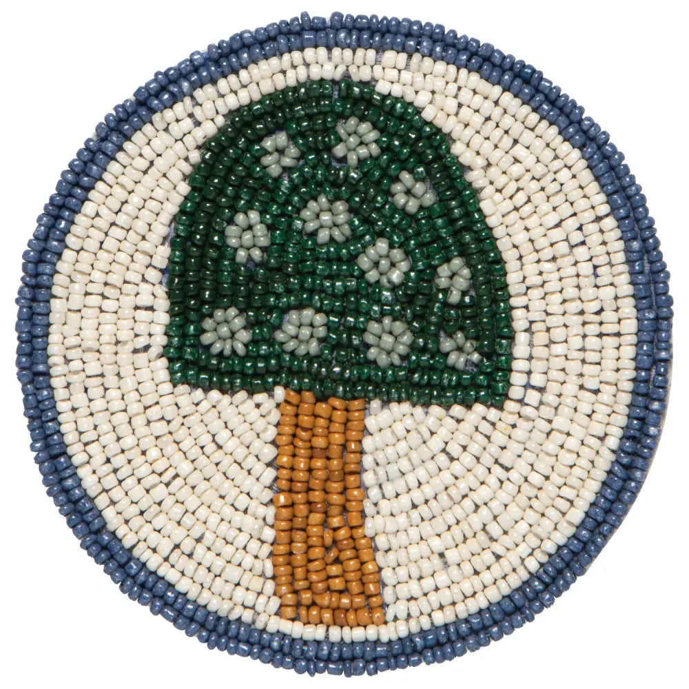 Danica - Beaded Wild Grove Coaster Set