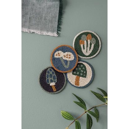Danica - Beaded Wild Grove Coaster Set