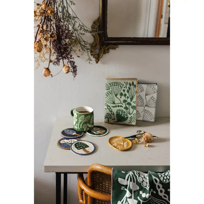 Danica - Beaded Wild Grove Coaster Set